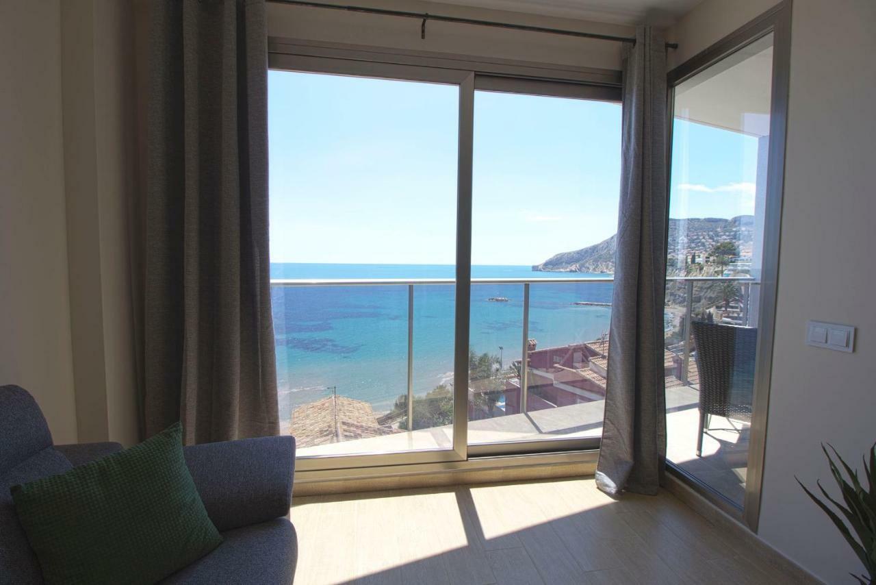 Beautiful Frontline Apartment Melioria With Panoramic Seaview Calpe Eksteriør bilde