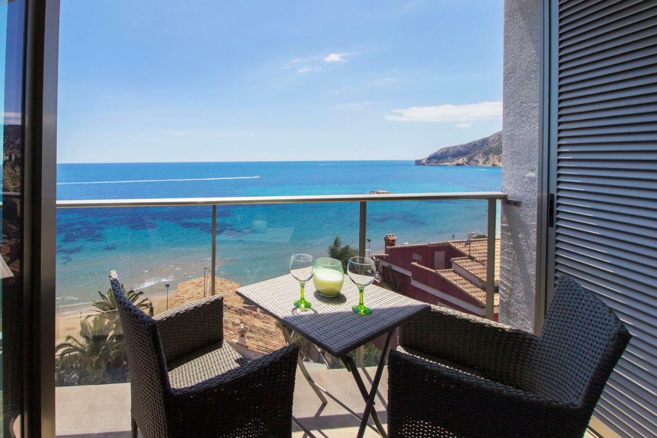 Beautiful Frontline Apartment Melioria With Panoramic Seaview Calpe Eksteriør bilde