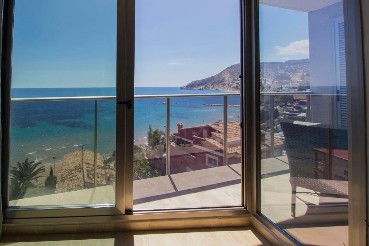 Beautiful Frontline Apartment Melioria With Panoramic Seaview Calpe Eksteriør bilde