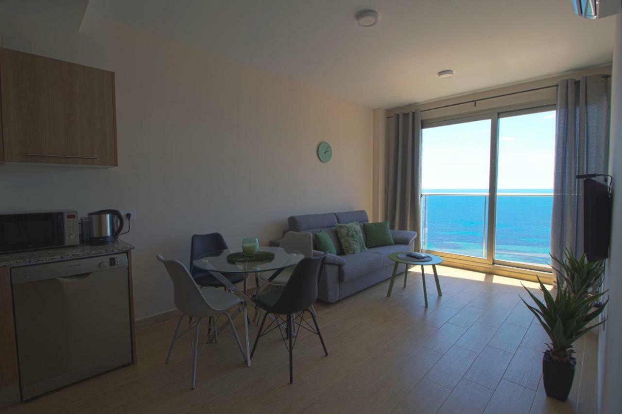 Beautiful Frontline Apartment Melioria With Panoramic Seaview Calpe Eksteriør bilde